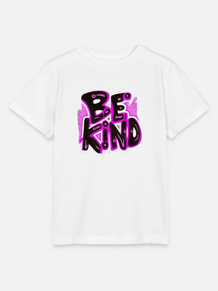 Be Kind. - Stanley/Stella Kinder T-Shirt MINI CREATOR - Weiß