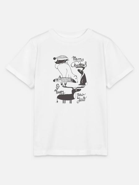 pyramide - Stanley/Stella Kinder T-Shirt MINI CREATOR  - Weiß