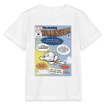 The Amazing Hummingbear #1 - Stanley/Stella MINI CREATOR Kids’ T-Shirt - white - Front - Maike (125cm)