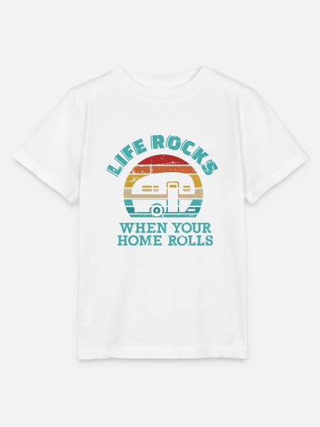Wohnwagen - Stanley/Stella Kinder T-Shirt MINI CREATOR  - Weiß