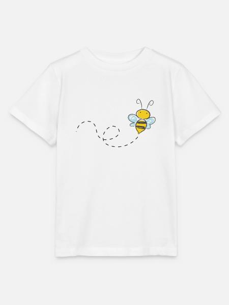 Kleines Bienchen - Stanley/Stella Kinder T-Shirt MINI CREATOR  - Weiß