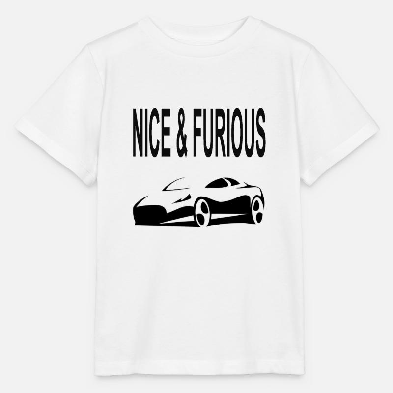 Pilotes de voitures de sport voitures de course - T-shirt bio MINI CREATOR Stanley/Stella Enfant - blanc