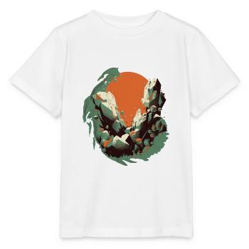 Unusual Boulder Design | Climbing | Stones - Stanley/Stella MINI CREATOR Kids’ T-Shirt - white - Front - Maike (125cm)