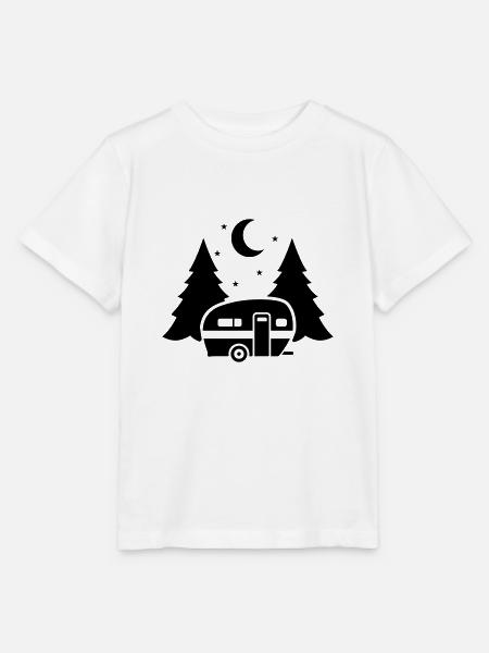 Wohnwagen - Stanley/Stella Kinder T-Shirt MINI CREATOR - Weiß