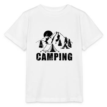 camping - Stanley/Stella MINI CREATOR Kids’ T-Shirt - white - Front - Maike (125cm)