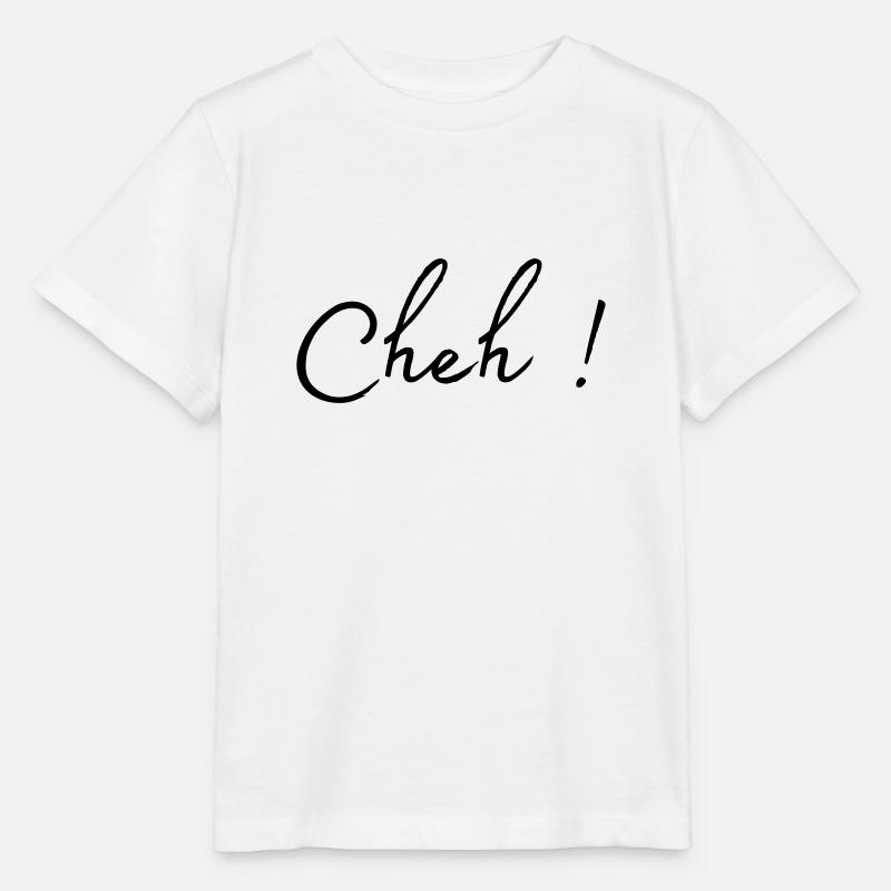 Cheh ! - T-shirt bio MINI CREATOR Stanley/Stella Enfant - blanc