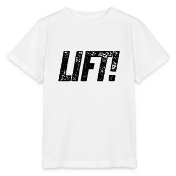 Lift! - Stanley/Stella Kinder T-Shirt MINI CREATOR  - Weiß - Vorne - Maike (125cm)