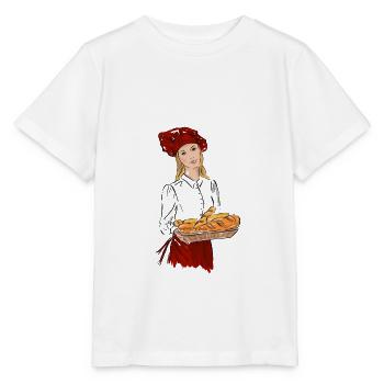 baker - Stanley/Stella MINI CREATOR Kids’ T-Shirt - white - Front - Maike (125cm)