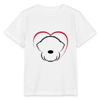 LR1 3 - T-shirt bio MINI CREATOR Stanley/Stella Enfant - blanc - Devant - Maike (125cm)