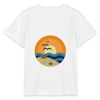 Strand - Stanley/Stella Kinder T-Shirt MINI CREATOR  - Weiß - Vorne - Maike (125cm)