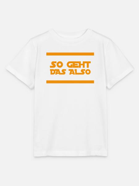 so geht das also - Stanley/Stella Kinder T-Shirt MINI CREATOR  - Weiß