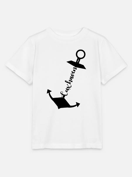 Cuxhaven Anker - Stanley/Stella Kinder T-Shirt MINI CREATOR - Weiß