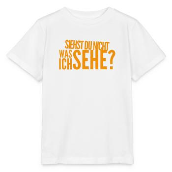 ich sehe so vieles - Stanley/Stella Kinder T-Shirt MINI CREATOR  - Weiß - Vorne - Maike (125cm)
