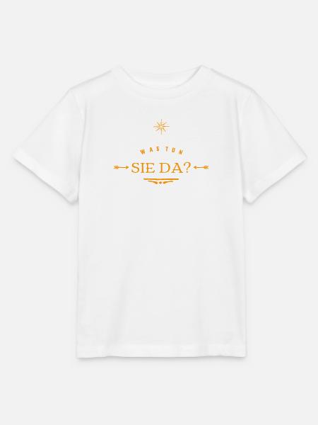 warum machen sie das? - Stanley/Stella Kinder T-Shirt MINI CREATOR  - Weiß