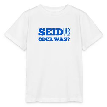 ihr habt weggehört - Stanley/Stella Kinder T-Shirt MINI CREATOR  - Weiß - Vorne - Maike (125cm)
