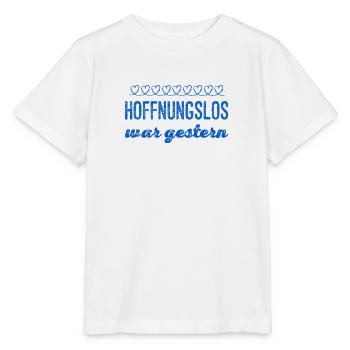 ich bin voller Hoffnung - Stanley/Stella Kinder T-Shirt MINI CREATOR  - Weiß - Vorne - Maike (125cm)