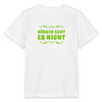 so süß wie nichts anderes - Stanley/Stella Kinder T-Shirt MINI CREATOR  - Weiß - Vorne - Maike (125cm)