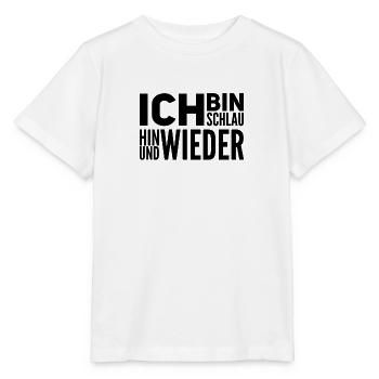 ich habe meine schlauen Momente - Stanley/Stella Kinder T-Shirt MINI CREATOR  - Weiß - Vorne - Maike (125cm)