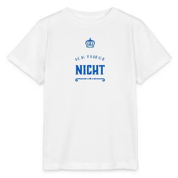 keine Lust zu fliegen - Stanley/Stella Kinder T-Shirt MINI CREATOR  - Weiß - Vorne - Maike (125cm)