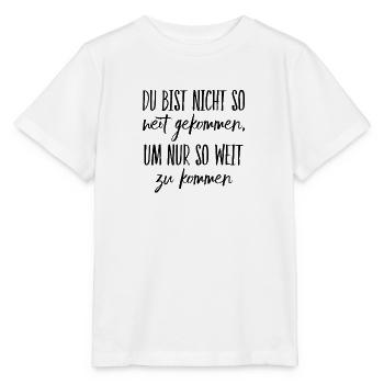 geh weiter - Stanley/Stella Kinder T-Shirt MINI CREATOR  - Weiß - Vorne - Maike (125cm)