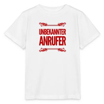 der Anrufer ist unbekannt - Stanley/Stella Kinder T-Shirt MINI CREATOR  - Weiß - Vorne - Maike (125cm)