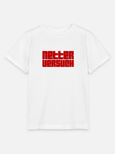 was für ein Versuch - Stanley/Stella Kinder T-Shirt MINI CREATOR - Weiß