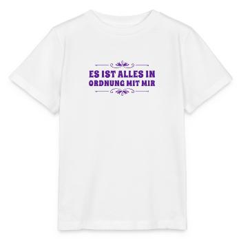 es ist alles ok - Stanley/Stella Kinder T-Shirt MINI CREATOR  - Weiß - Vorne - Maike (125cm)
