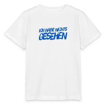 nichts gesehen - Stanley/Stella Kinder T-Shirt MINI CREATOR  - Weiß - Vorne - Maike (125cm)
