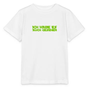 ich habe es ebenso gesehen - Stanley/Stella Kinder T-Shirt MINI CREATOR  - Weiß - Vorne - Maike (125cm)