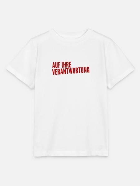 ihre Verantwortung - Stanley/Stella Kinder T-Shirt MINI CREATOR - Weiß