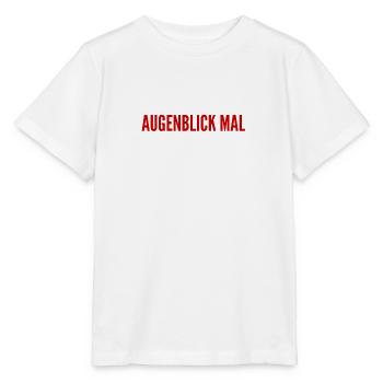 warte noch kurz - Stanley/Stella Kinder T-Shirt MINI CREATOR  - Weiß - Vorne - Maike (125cm)