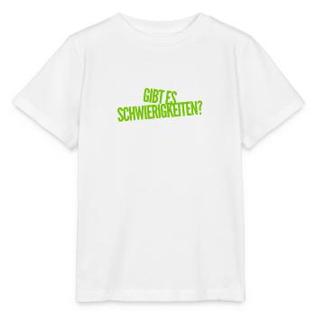 gibt es Stress? - Stanley/Stella Kinder T-Shirt MINI CREATOR  - Weiß - Vorne - Maike (125cm)