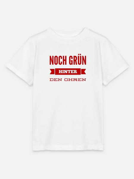 grün hinter den Ohren - Stanley/Stella Kinder T-Shirt MINI CREATOR - Weiß