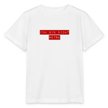 keinen Bock auf retro - Stanley/Stella Kinder T-Shirt MINI CREATOR  - Weiß - Vorne - Maike (125cm)