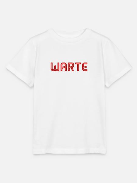warte - Stanley/Stella Kinder T-Shirt MINI CREATOR - Weiß