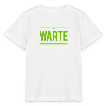 hör auf - Stanley/Stella Kinder T-Shirt MINI CREATOR  - Weiß - Vorne - Maike (125cm)