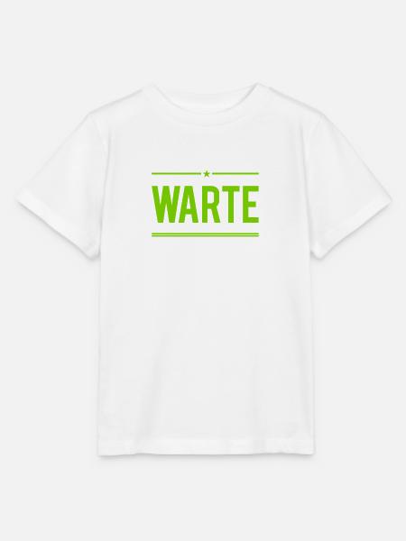 hör auf - Stanley/Stella Kinder T-Shirt MINI CREATOR  - Weiß