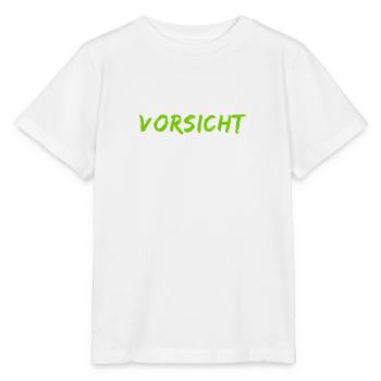 Achtung - Stanley/Stella Kinder T-Shirt MINI CREATOR  - Weiß - Vorne - Maike (125cm)