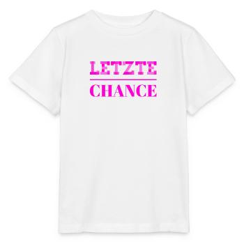 die letzte Chance - Stanley/Stella Kinder T-Shirt MINI CREATOR  - Weiß - Vorne - Maike (125cm)