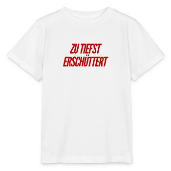 zu tiefst erschüttert - Stanley/Stella Kinder T-Shirt MINI CREATOR  - Weiß - Vorne - Maike (125cm)
