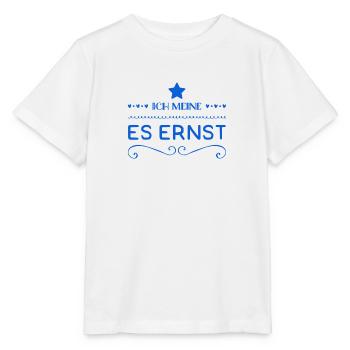 ich meine es ernst - Stanley/Stella Kinder T-Shirt MINI CREATOR  - Weiß - Vorne - Maike (125cm)