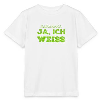 ist mir klar - Stanley/Stella Kinder T-Shirt MINI CREATOR  - Weiß - Vorne - Maike (125cm)
