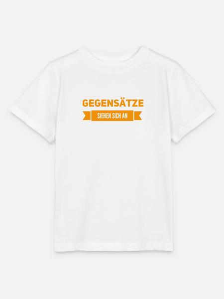 Gegensätze sind das Salz in der Supper - Stanley/Stella Kinder T-Shirt MINI CREATOR - Weiß