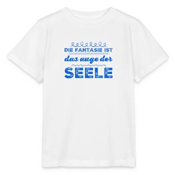 Fantasie geht immer - Stanley/Stella Kinder T-Shirt MINI CREATOR  - Weiß - Vorne - Maike (125cm)