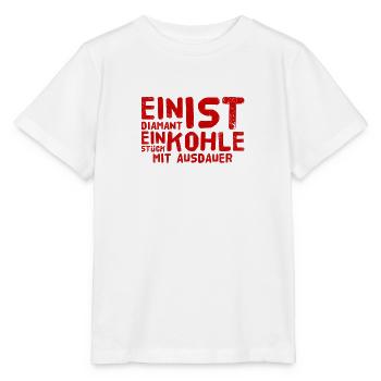 ausdauernde Kohle - Stanley/Stella Kinder T-Shirt MINI CREATOR  - Weiß - Vorne - Maike (125cm)