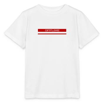 offline ist super - Stanley/Stella Kinder T-Shirt MINI CREATOR  - Weiß - Vorne - Maike (125cm)