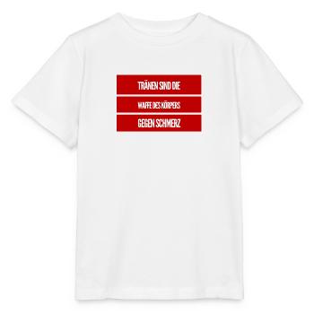 Tränen heilen - Stanley/Stella Kinder T-Shirt MINI CREATOR  - Weiß - Vorne - Maike (125cm)