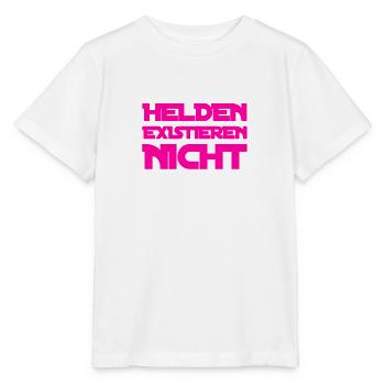 Helden waren gestern - Stanley/Stella Kinder T-Shirt MINI CREATOR  - Weiß - Vorne - Maike (125cm)