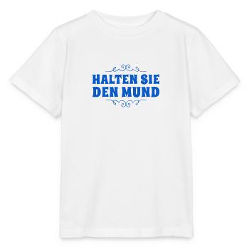 seien sie ruhig - Stanley/Stella Kinder T-Shirt MINI CREATOR  - Weiß - Vorne - Maike (125cm)