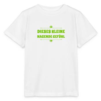 komisches Gefühl - Stanley/Stella Kinder T-Shirt MINI CREATOR  - Weiß - Vorne - Maike (125cm)